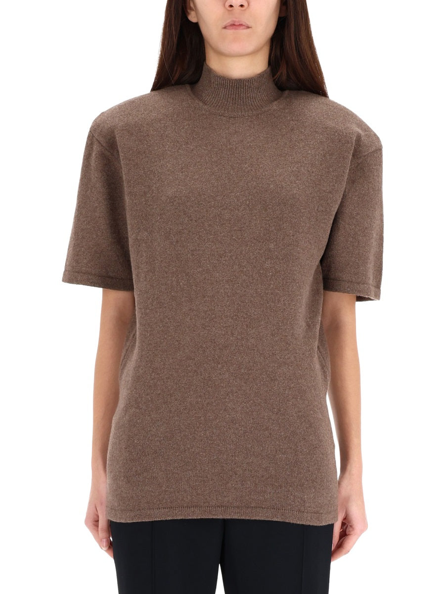 JACQUEMUS Soft Wool Cashmere Blend Sweater