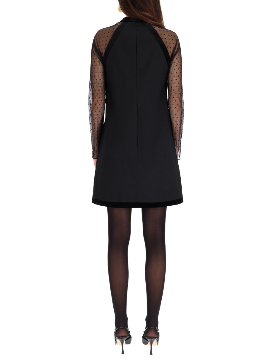 NINA RICCI Sleeveless Mini Dress with Straight Fit - Size 38