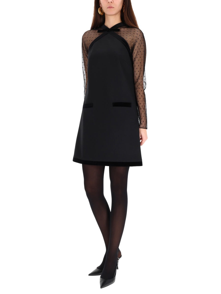 NINA RICCI Sleeveless Mini Dress with Straight Fit - Size 38