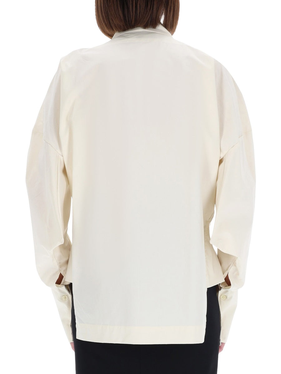 THELATEST The Latest Women's Mini Cotton Shirt for FW25