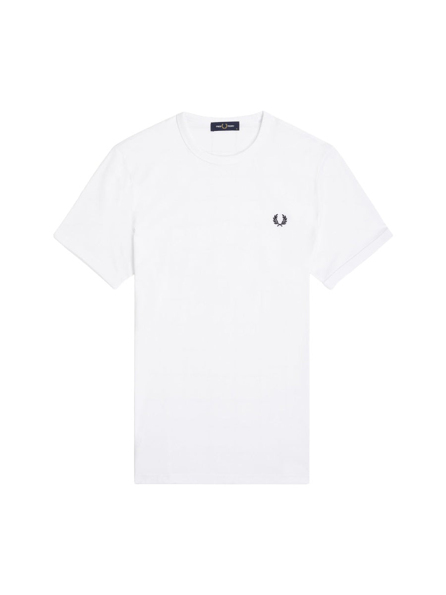 FRED PERRY Classic Cotton T-Shirt for Men - FW25 Collection