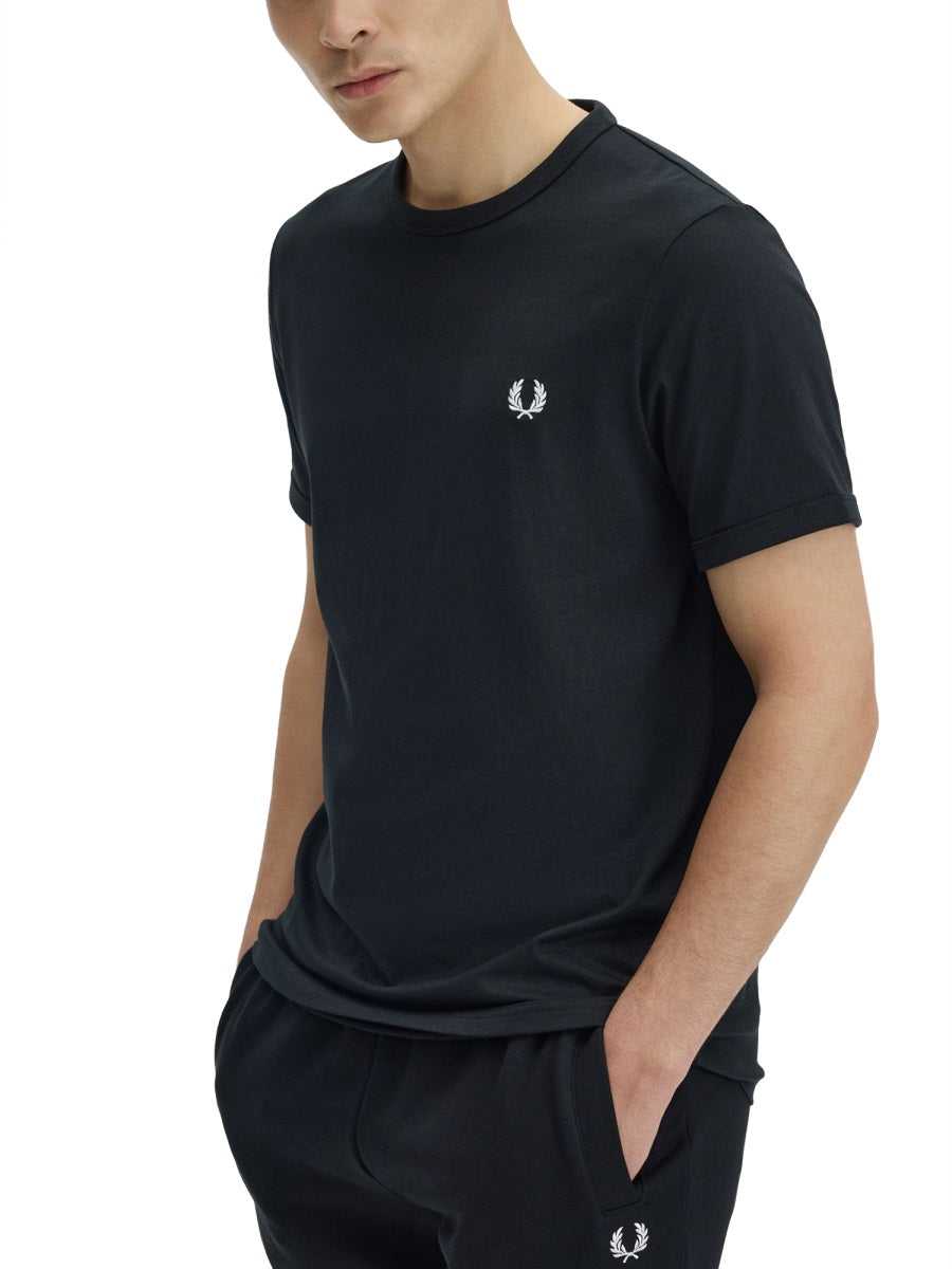 FRED PERRY Cotton T-Shirt for Men - FW25 Collection