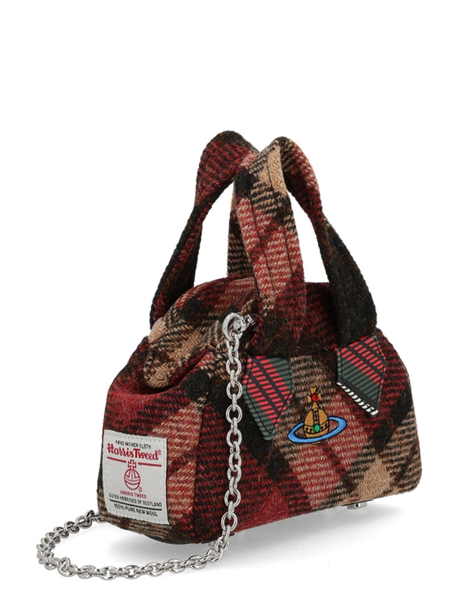 VIVIENNE WESTWOOD Women's Mini Wool Handbag for Fall 2025