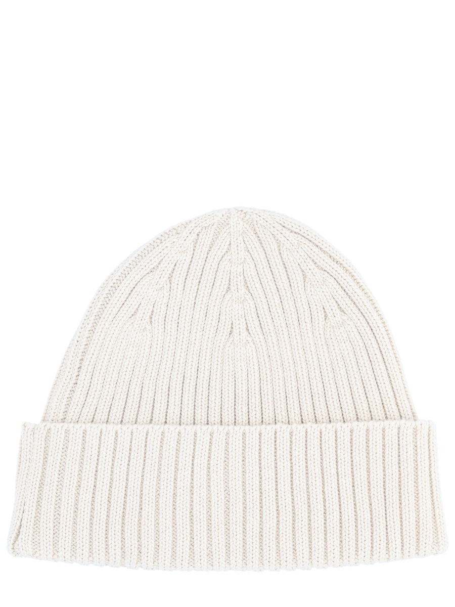 MAISON KITSUNÉ Cotton Beanie for Men - FW25 Collection