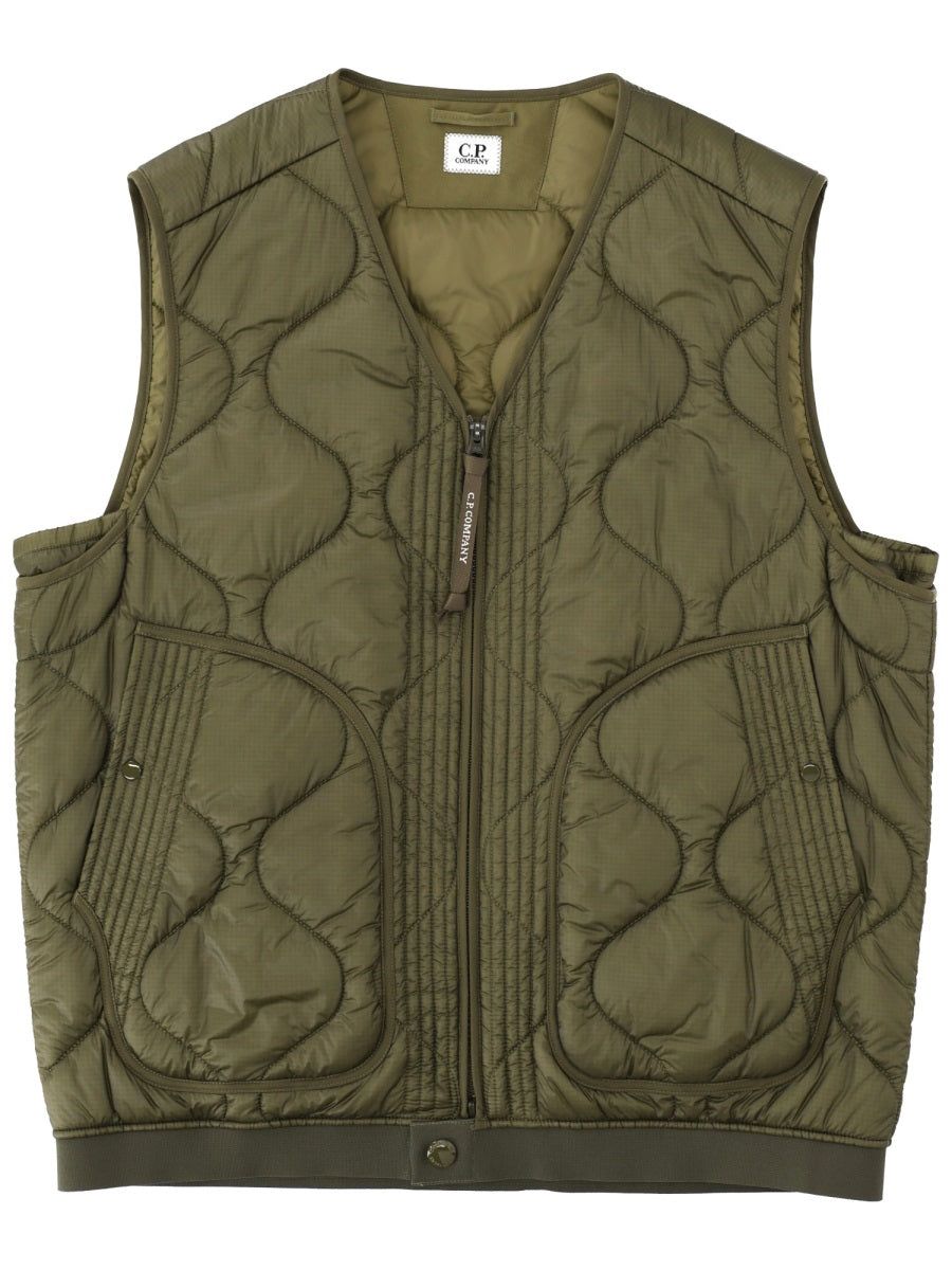 C.P. COMPANY Military Green Vest for Men - FW25