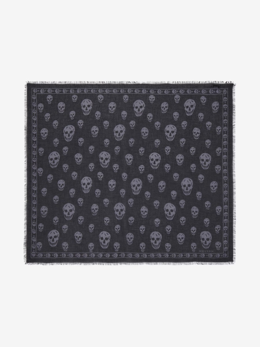 ALEXANDER McQUEEN Elegant Modal and Silk Blend Scarf for Men