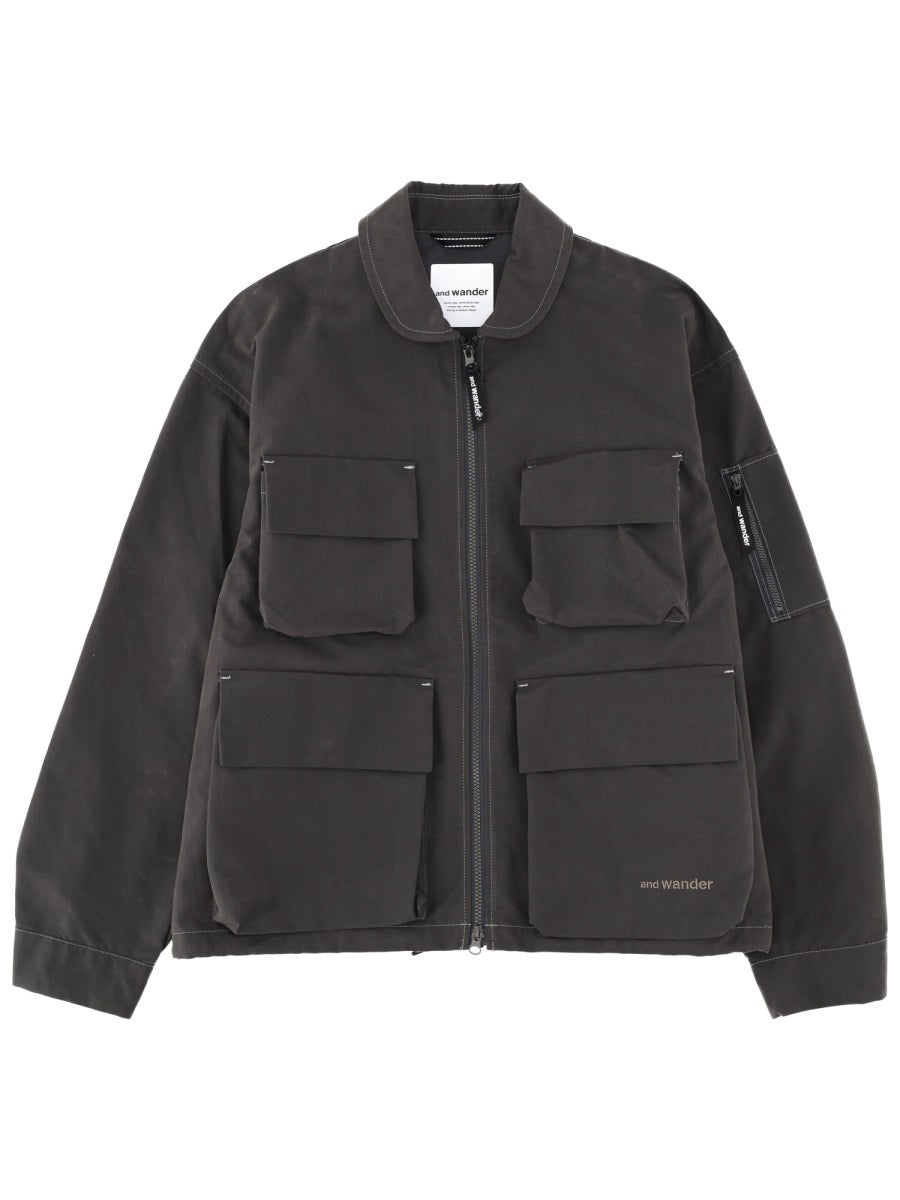 AND WANDER Men's Lightweight Sports Jacket