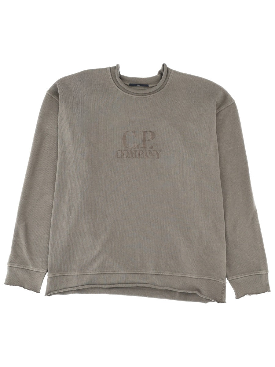 C.P. COMPANY Classic Crewneck Sweatshirt - FW25 Collection