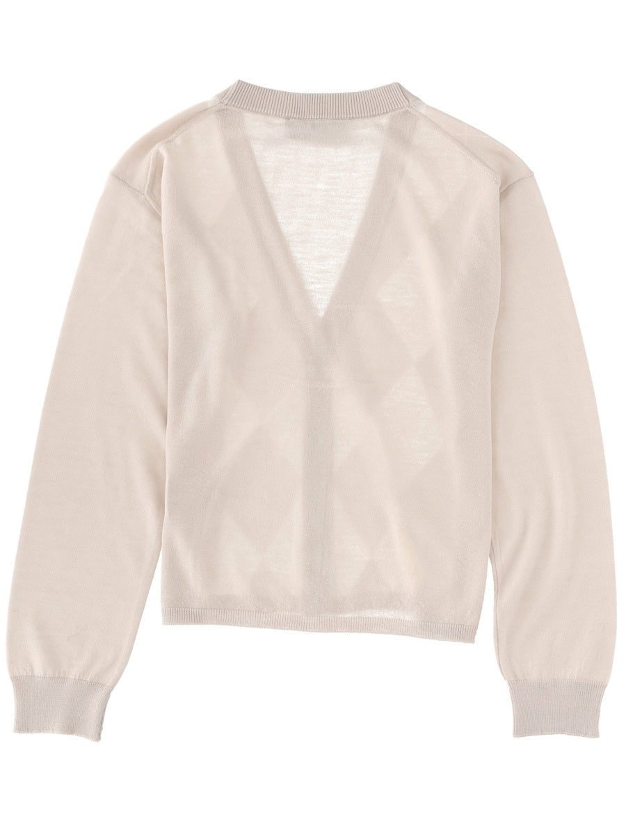 OUR LEGACY Wool Argyle Sweater for Women