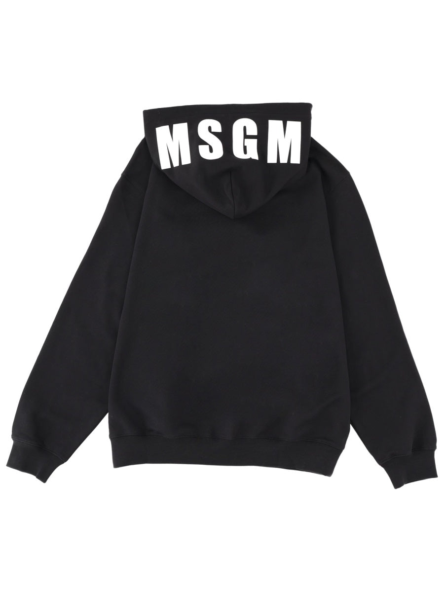 MSGM Men's Oversized Sweatshirt - FW25 Collection