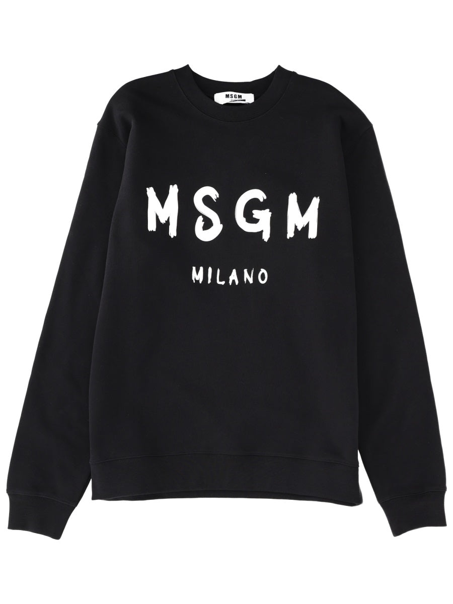 MSGM Modern Men's Cotton Sweatshirt