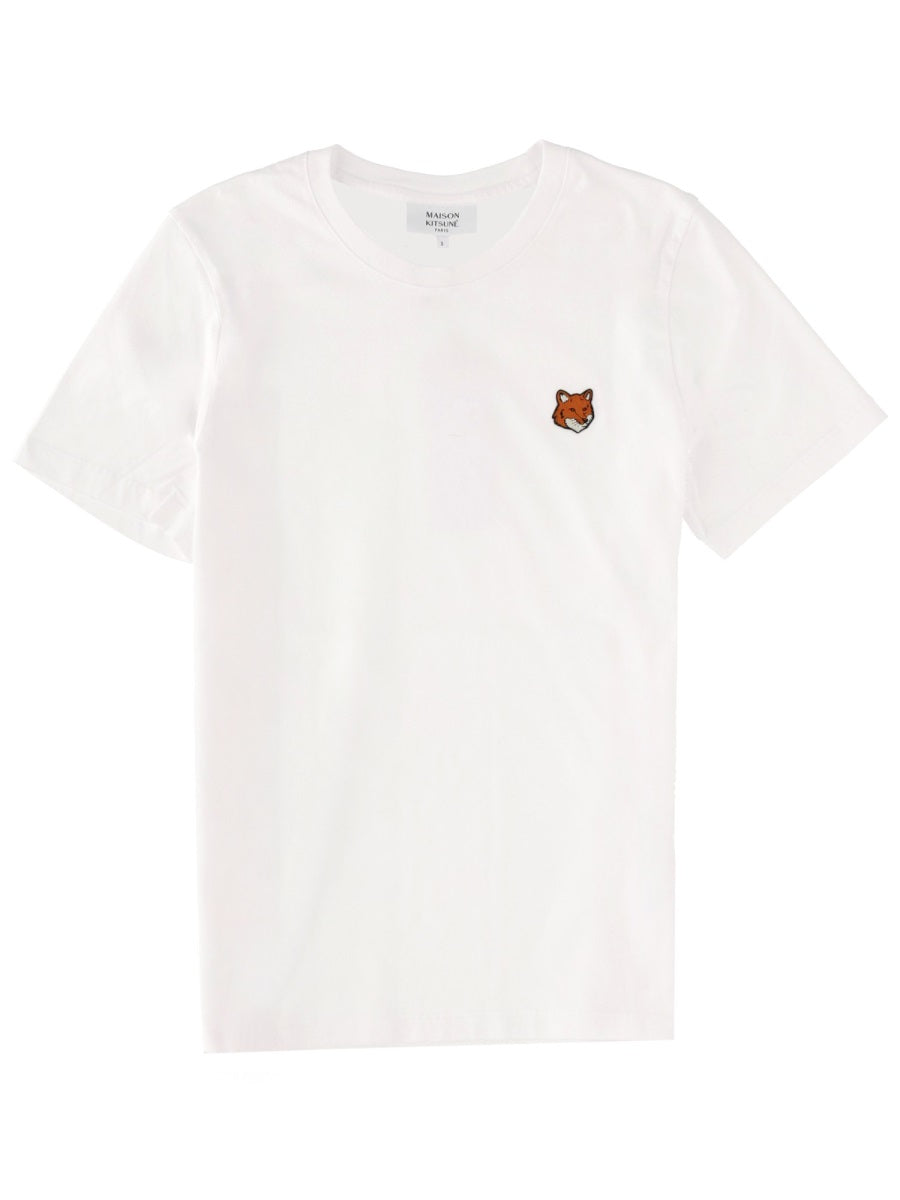 MAISON KITSUNÉ Fox Head Regular Fit Tee for Women - FW25 Collection