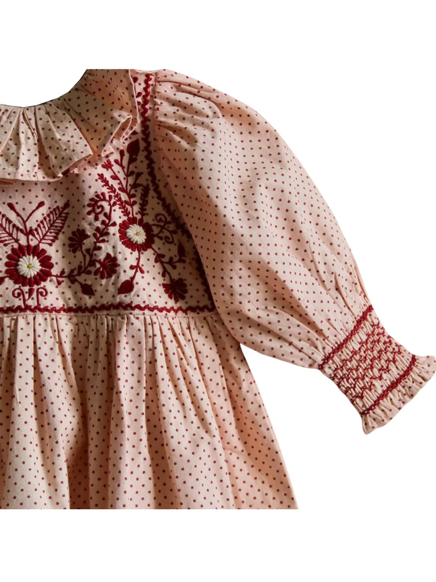 BONJOUR Mini Woven Cotton Dress