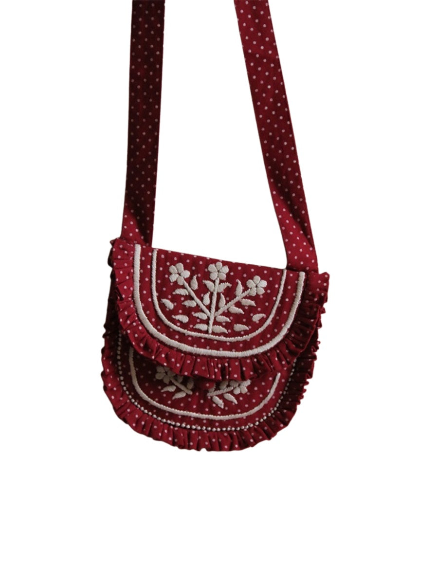 BONJOUR Mini Handbag Set with Clip for Girls