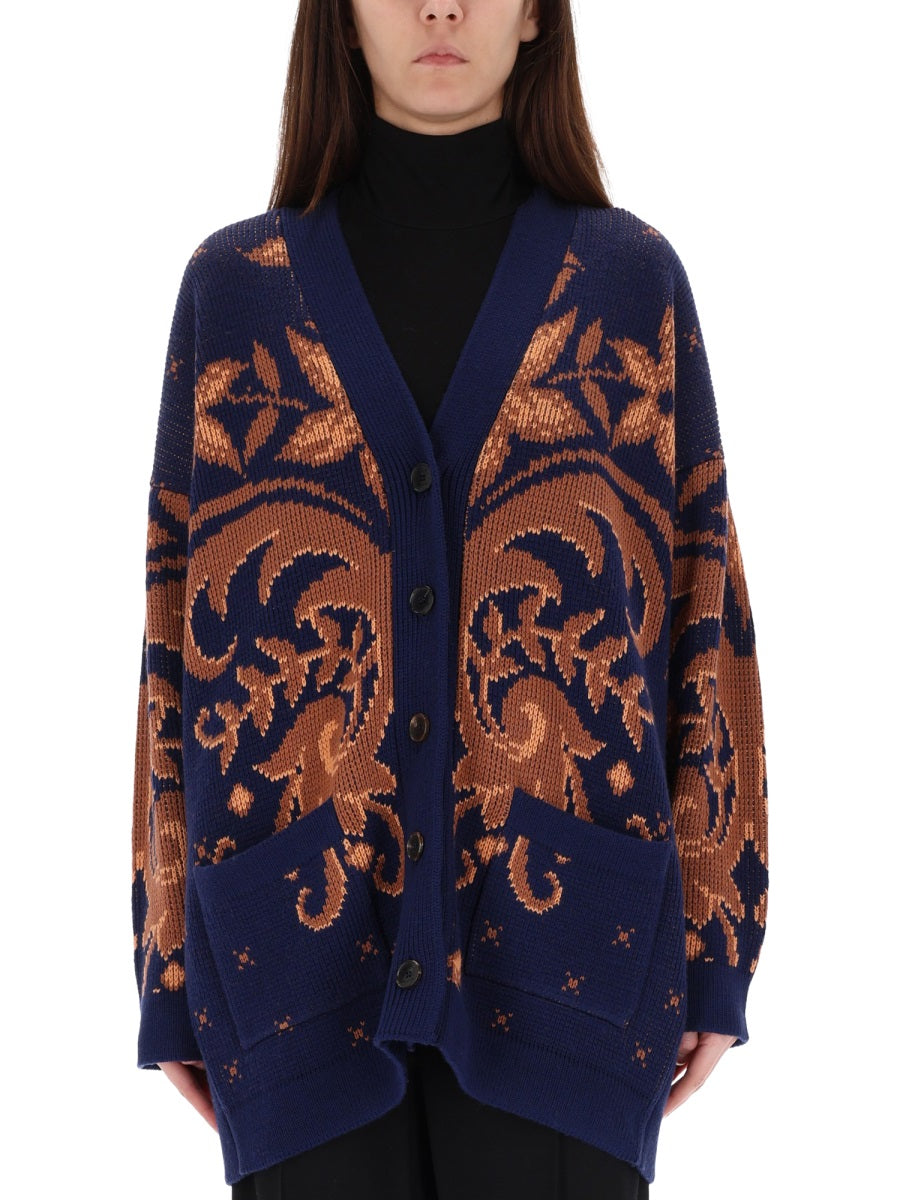 ETRO Multicolour Wool Sweater for Women - FW25 Collection