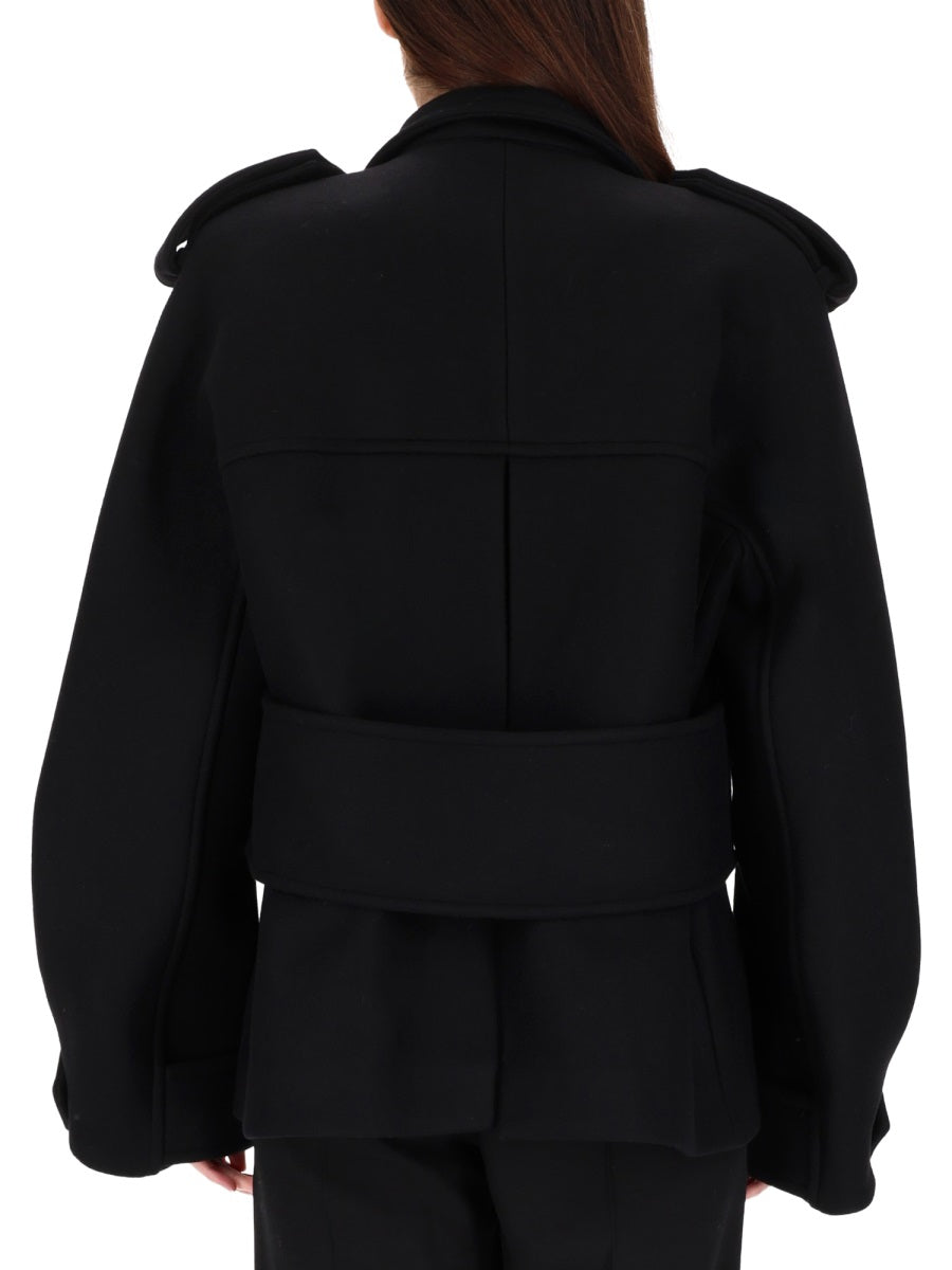 KHAITE Wool Jacket - Women's Mini Style for FW25