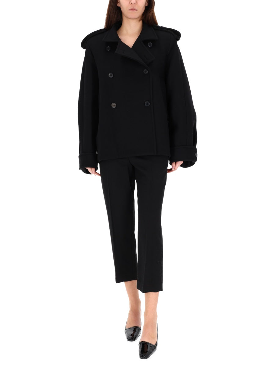 KHAITE Wool Jacket - Women's Mini Style for FW25