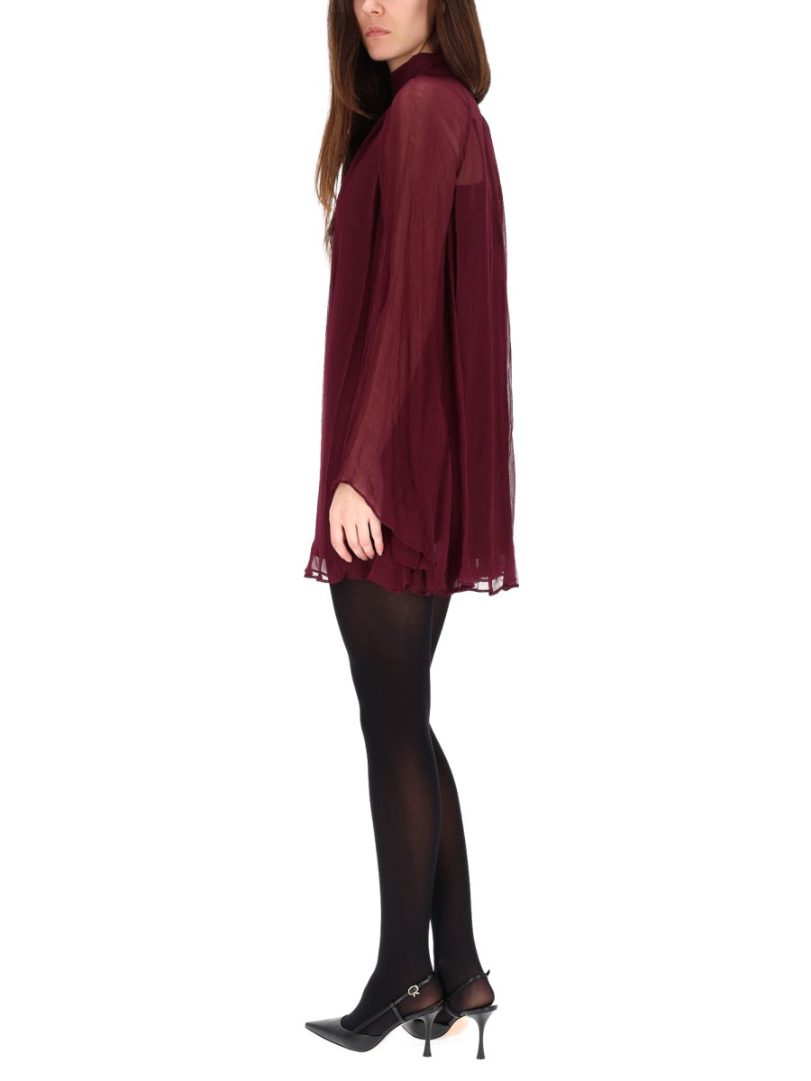 STAUD Elegant Mini Dress