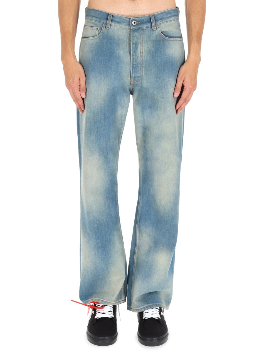 OFF-WHITE Classic Denim Jeans for Men - FW25
