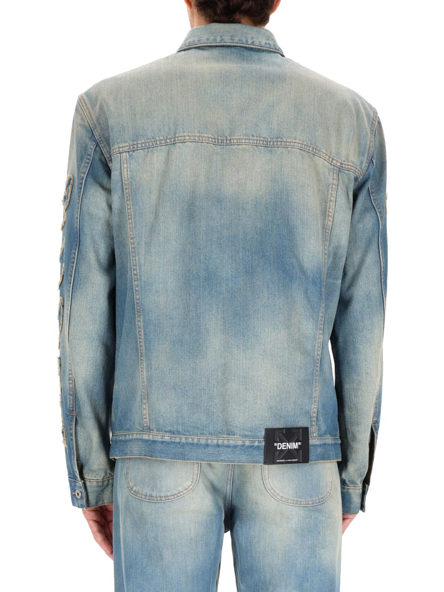 OFF-WHITE Men's Denim Shirt for FW25