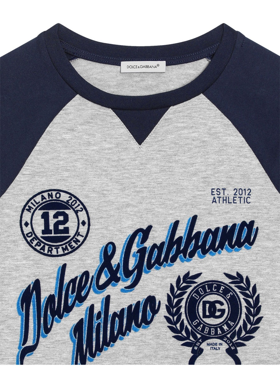 DOLCE & GABBANA Long Sleeve T-Shirt for Kids