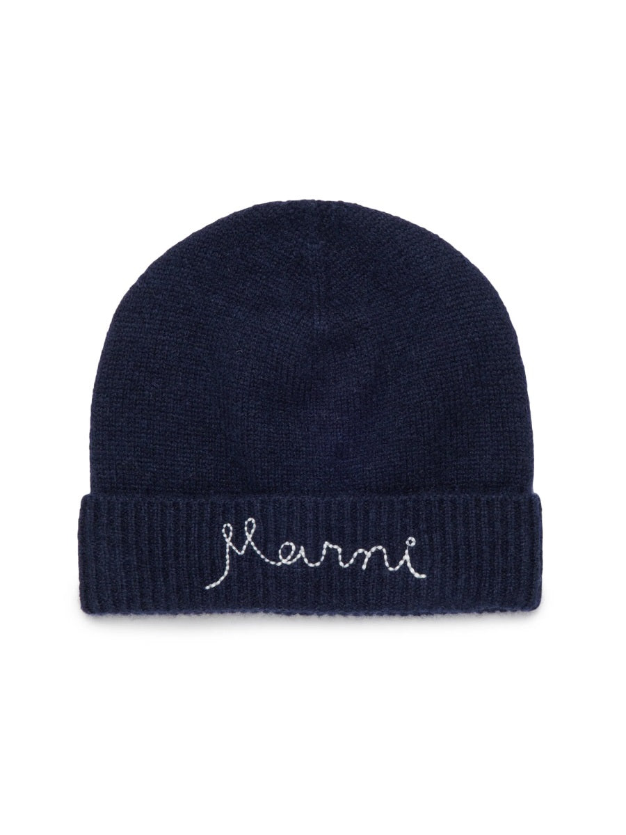 MARNI Mini Cozy Wool-Cashmere Hat