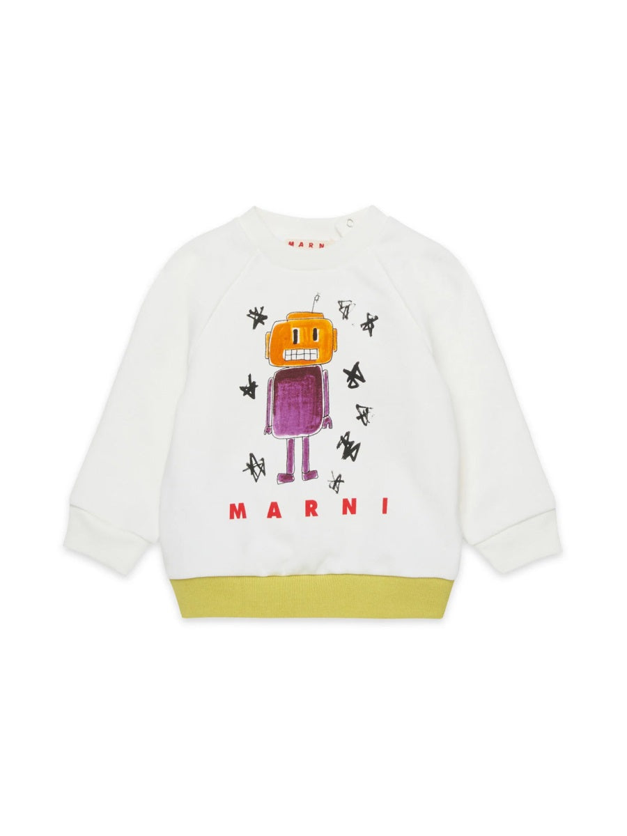 MARNI Unisex Baby Mini Sweatshirt