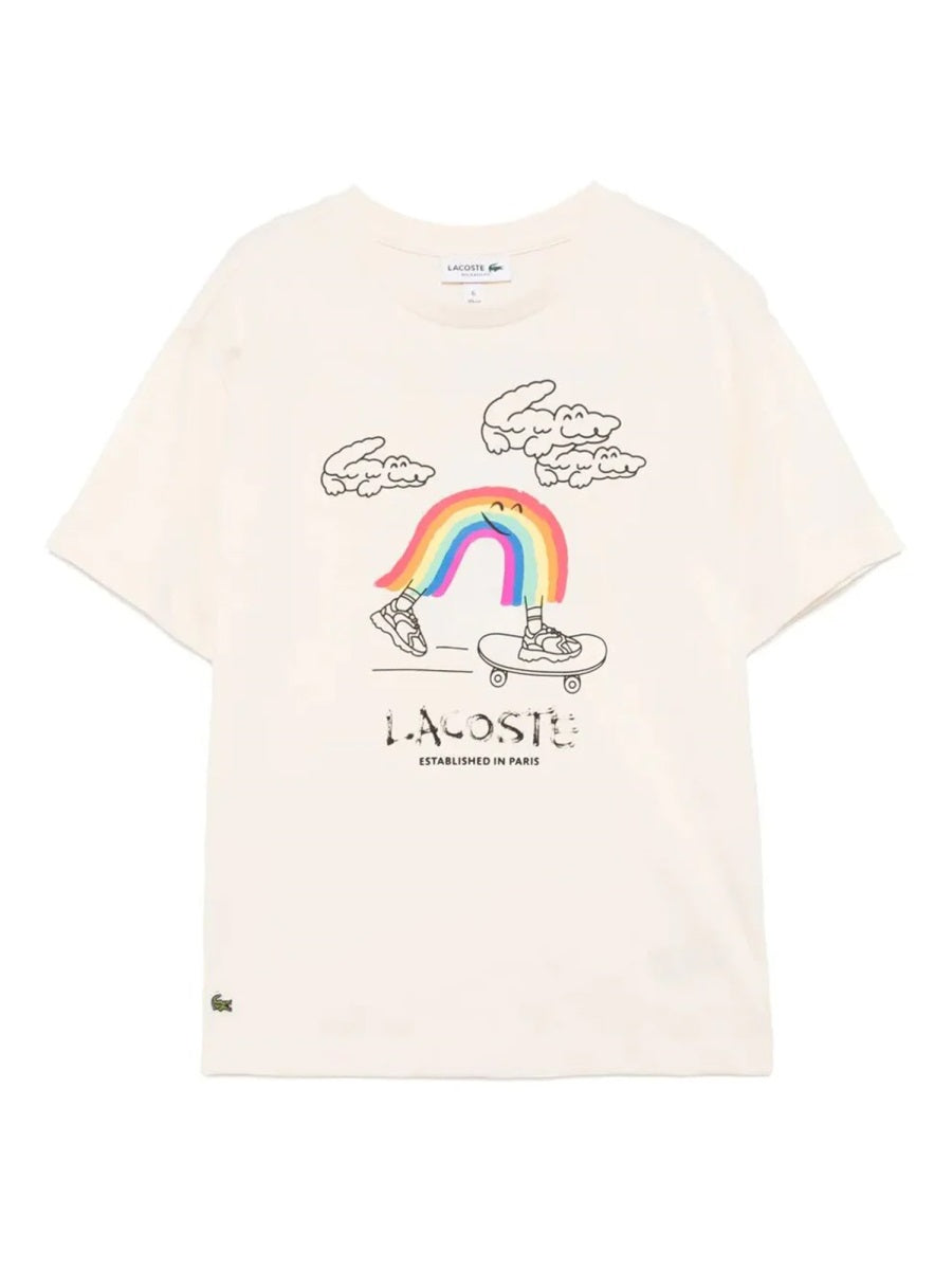 LACOSTE Kids' Mini Cotton Tee - SS25