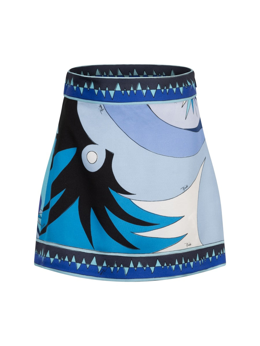 PUCCI Girls' Viscose Mini Skirt