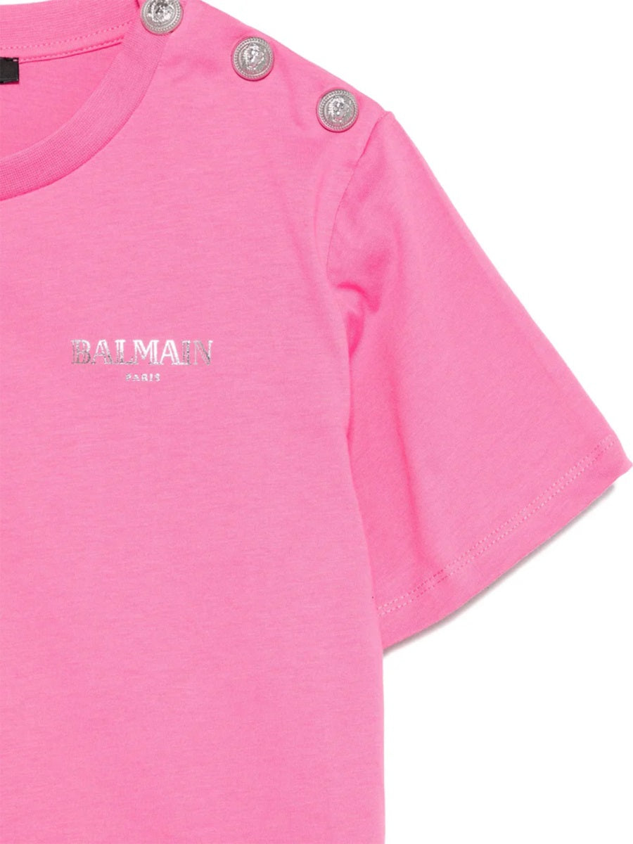 BALMAIN Unisex Kids T-Shirt