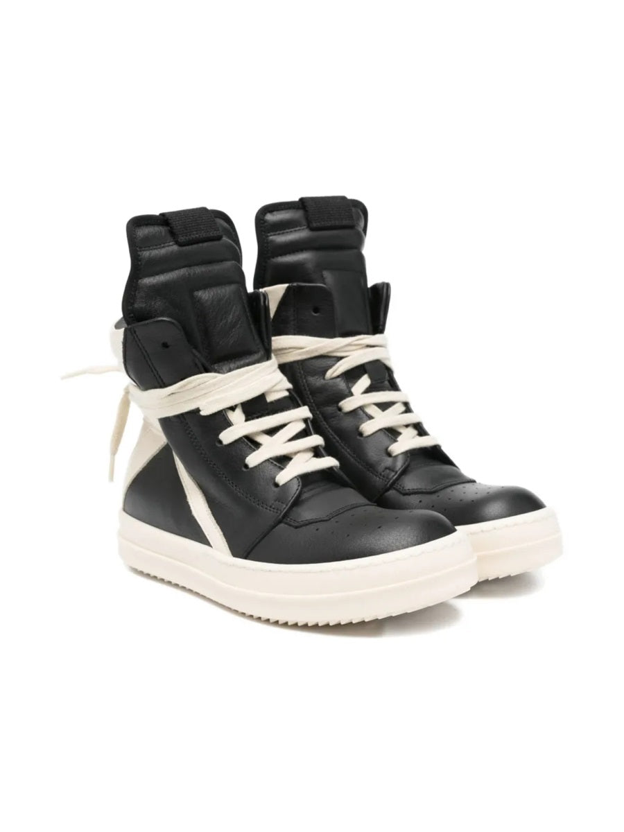 RICK OWENS Mini Geo Basket Sneakers for Kids