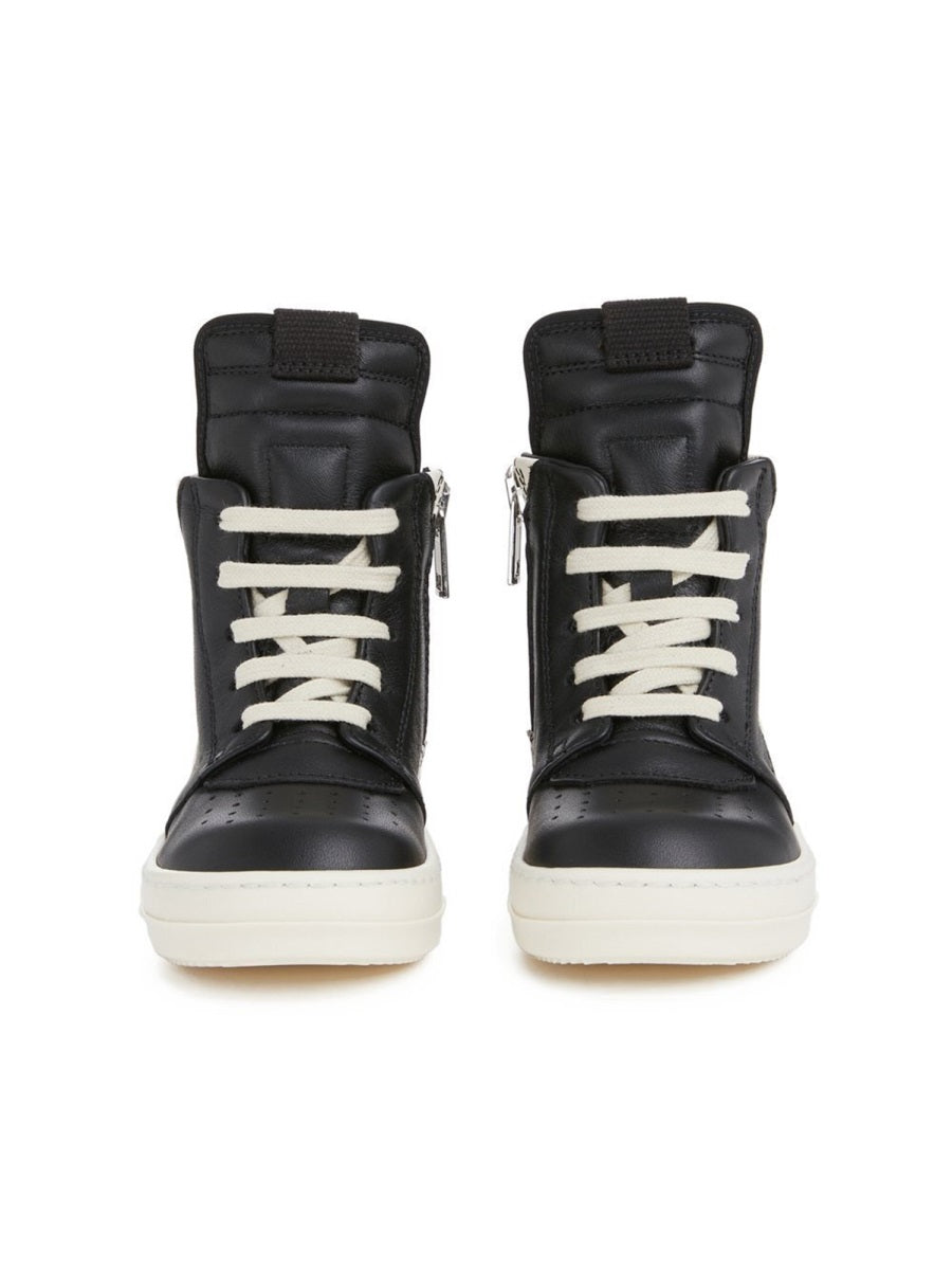 RICK OWENS Mini Geo Basket Sneakers for Kids