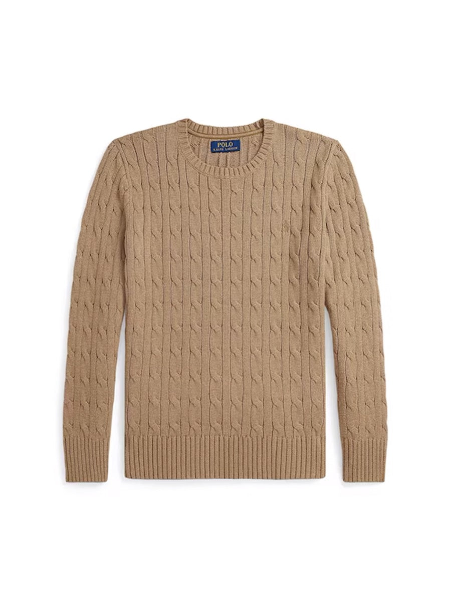 POLO RALPH LAUREN Boys' Long Sleeve Cable Knit Sweater