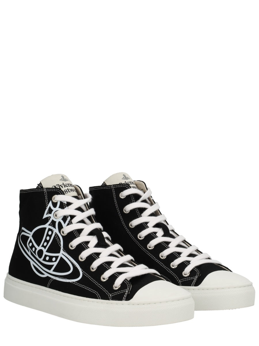 VIVIENNE WESTWOOD Classic Cotton Sneakers for Men - FW25