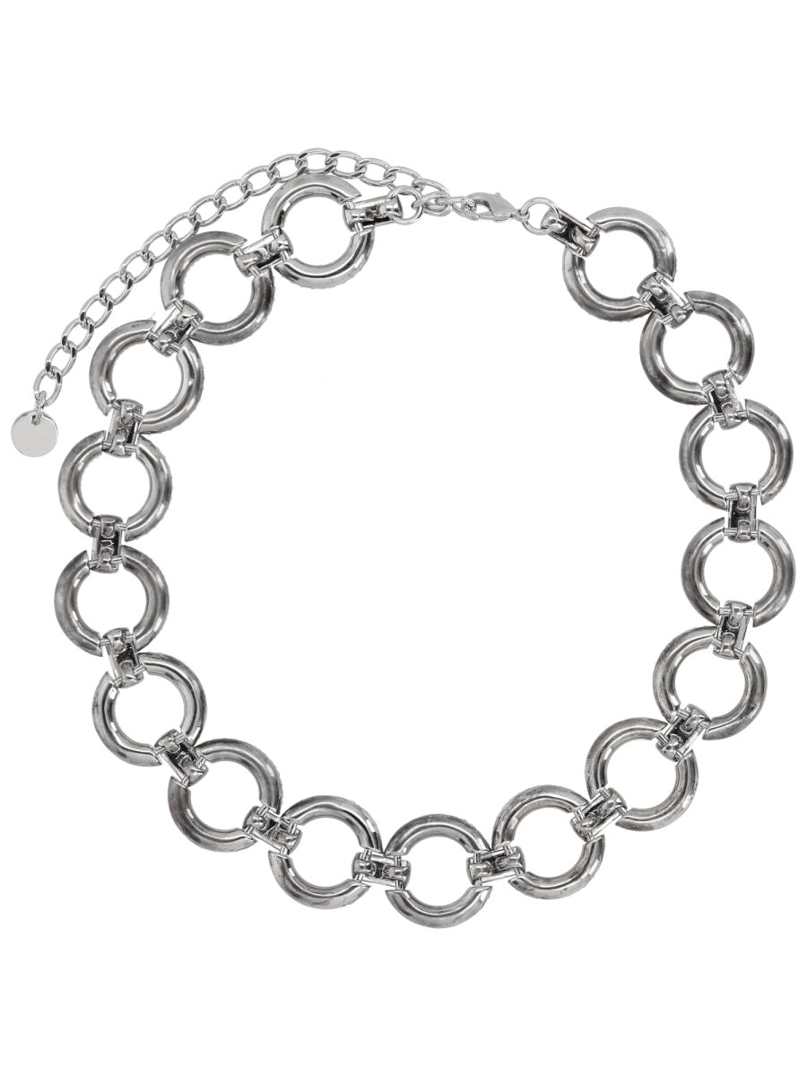 SELF-PORTRAIT Elegant Copper Mini Necklace for Women - FW25 Collection