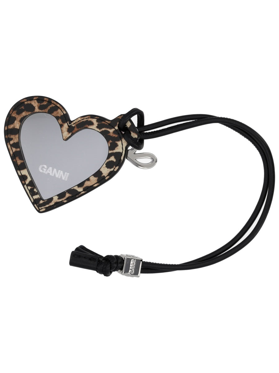 GANNI Animalier Mini Key Holder