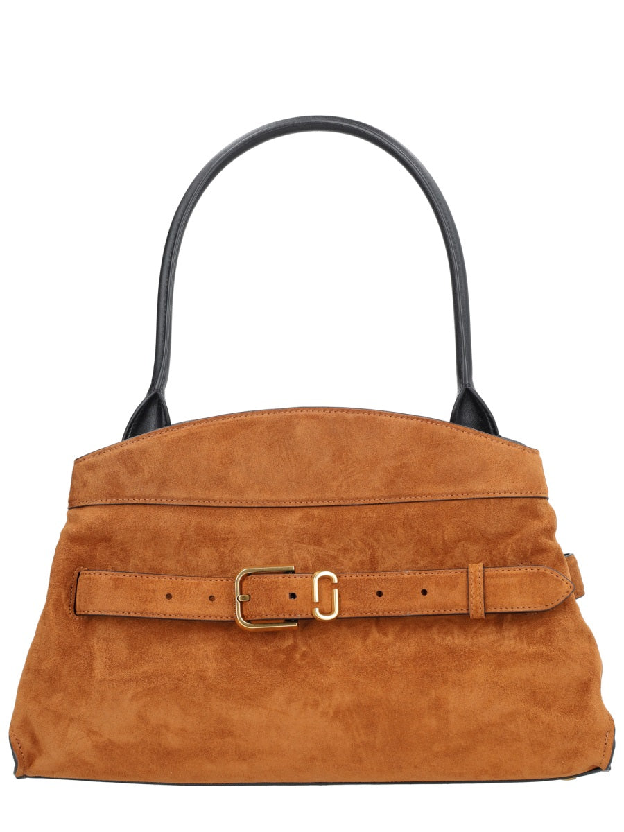 MARC JACOBS Suede Leather Shoulder Bag - Mini Size