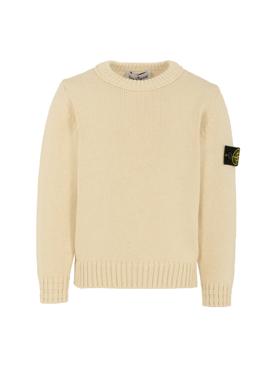 STONE ISLAND Unisex Kids Logo T-Shirt - FW25 Edition