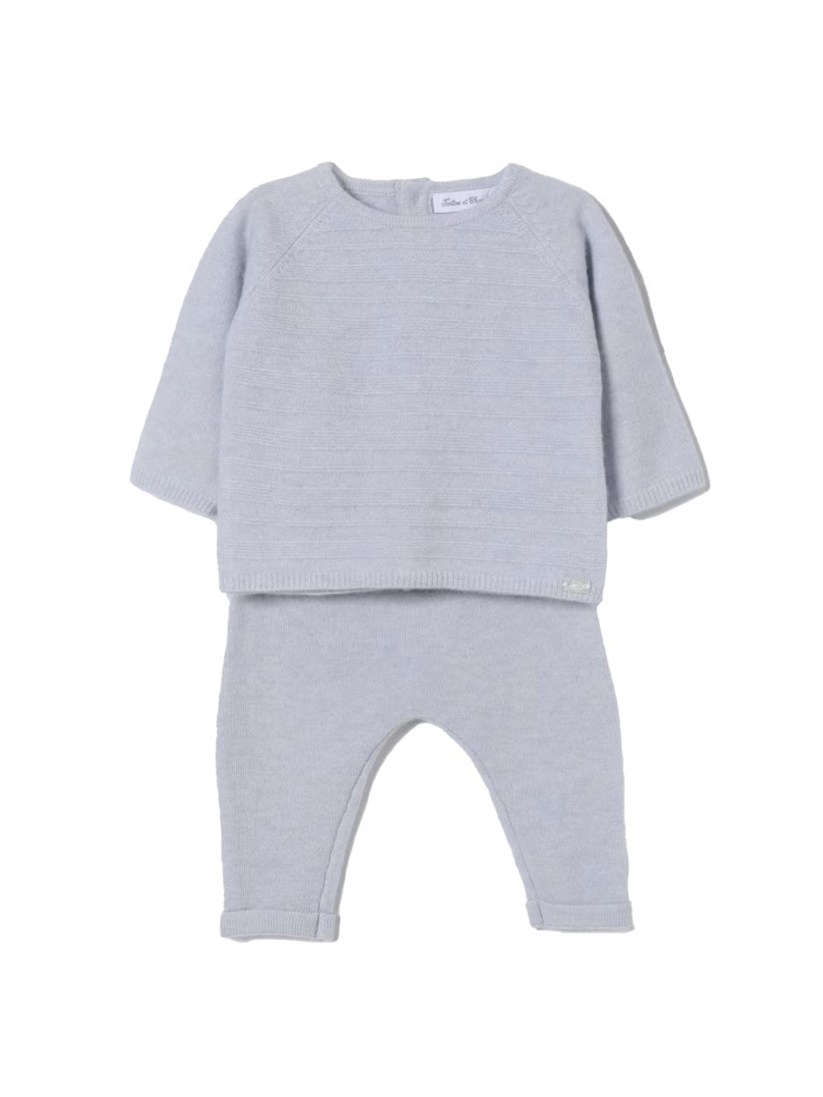 TARTINE ET CHOCOLAT Mini Sweater Set with Sweatshirt for Unisex Babies