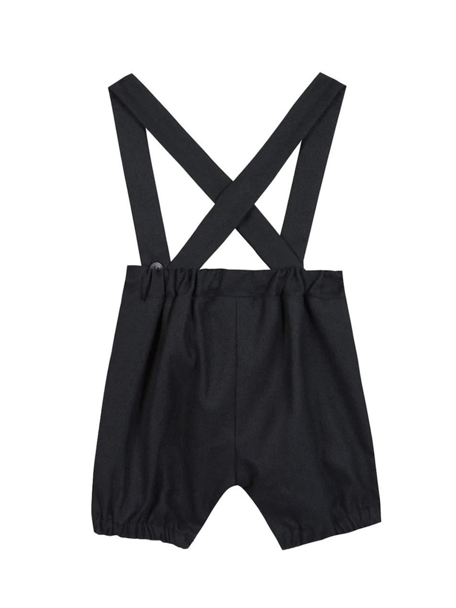 TARTINE ET CHOCOLAT Mini Pants with Suspenders for Boys