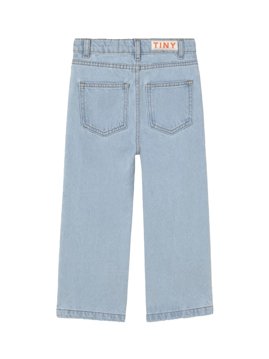 TINYCOTTONS Mini Daisies Unisex Jeans for Kids