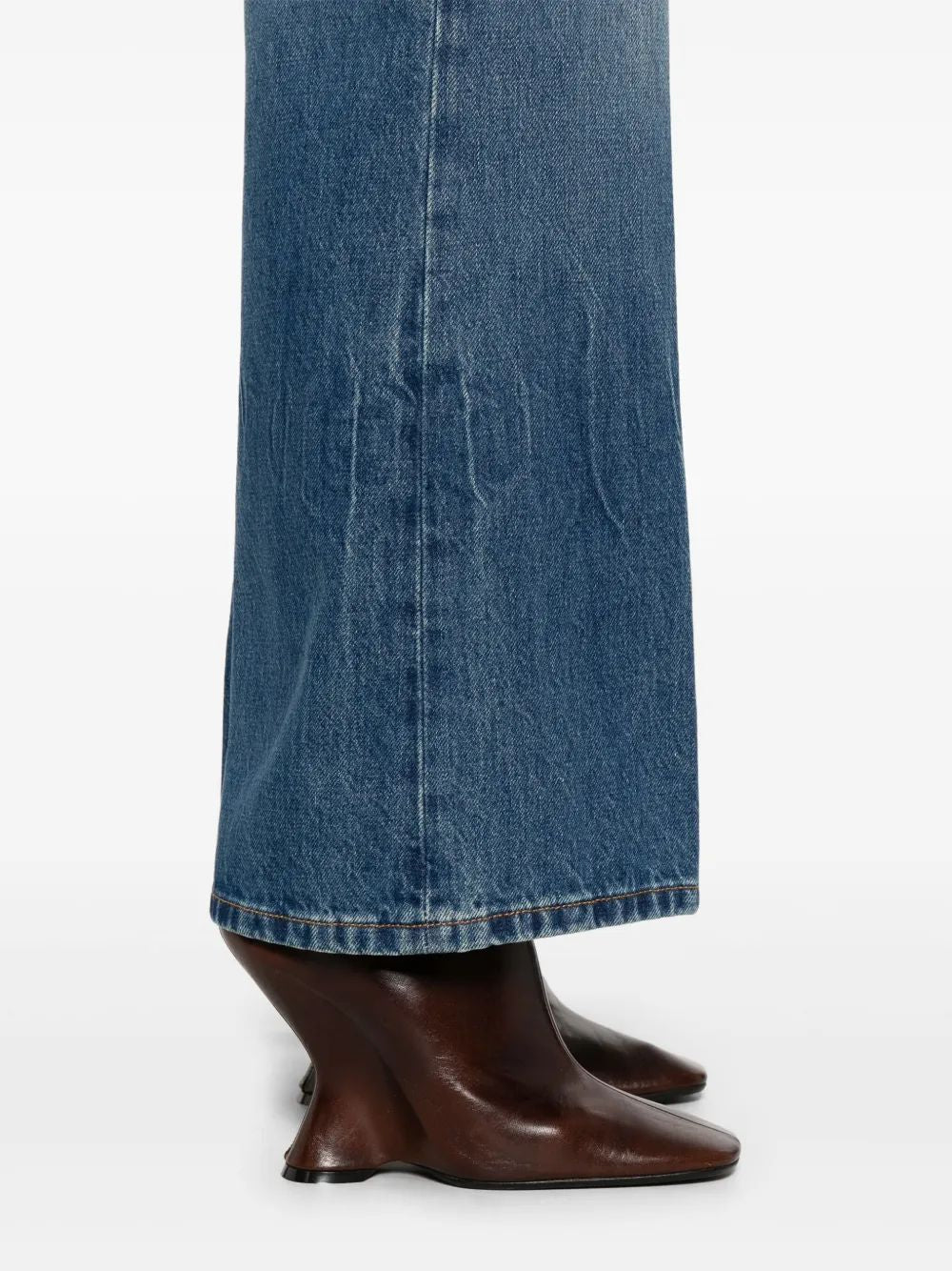 VICTORIA BECKHAM Gigi Flared Denim Jean Pants for Women