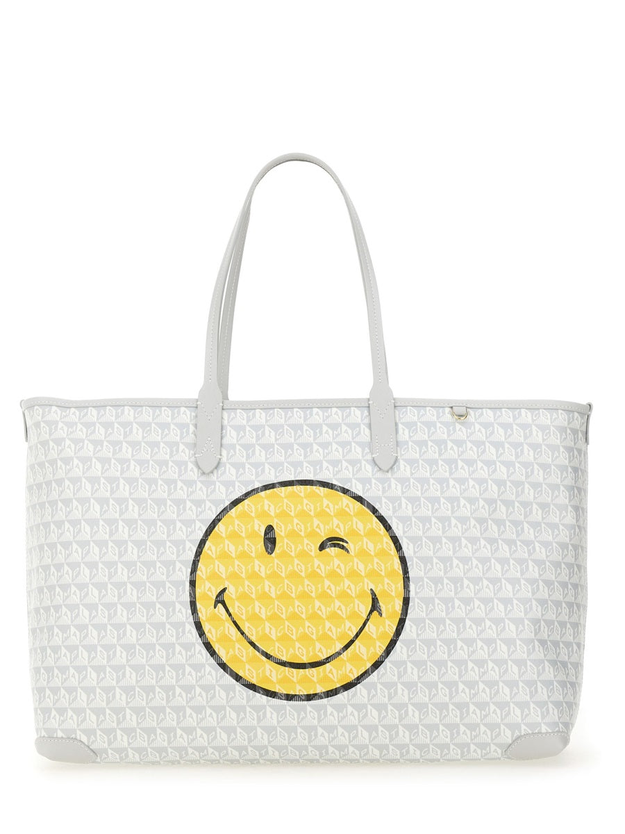 ANYA HINDMARCH I AM A PLASTIC Handbag WINK - 29 CM X 51 CM X 15 CM Tote