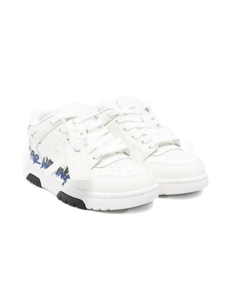 OFF-WHITE Mini Stylish Sneakers with Tags for Girls