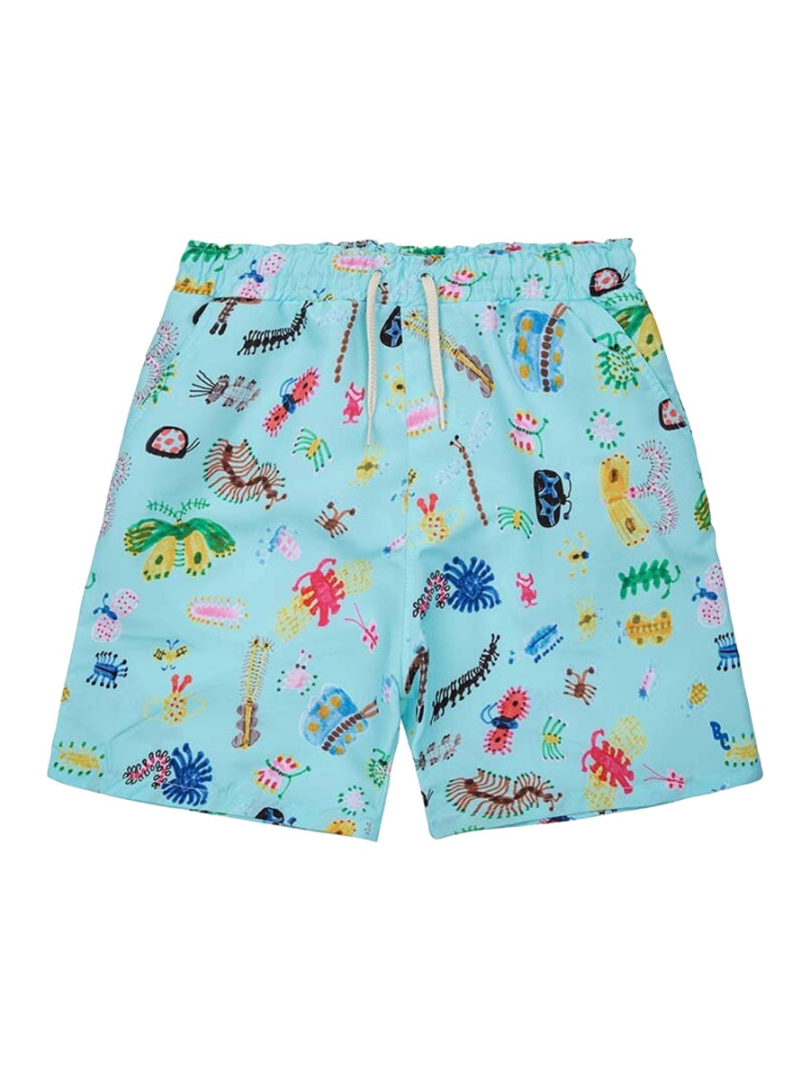 BOBO CHOSES Mini Funny Insect Boys' Bermuda Swimsuit