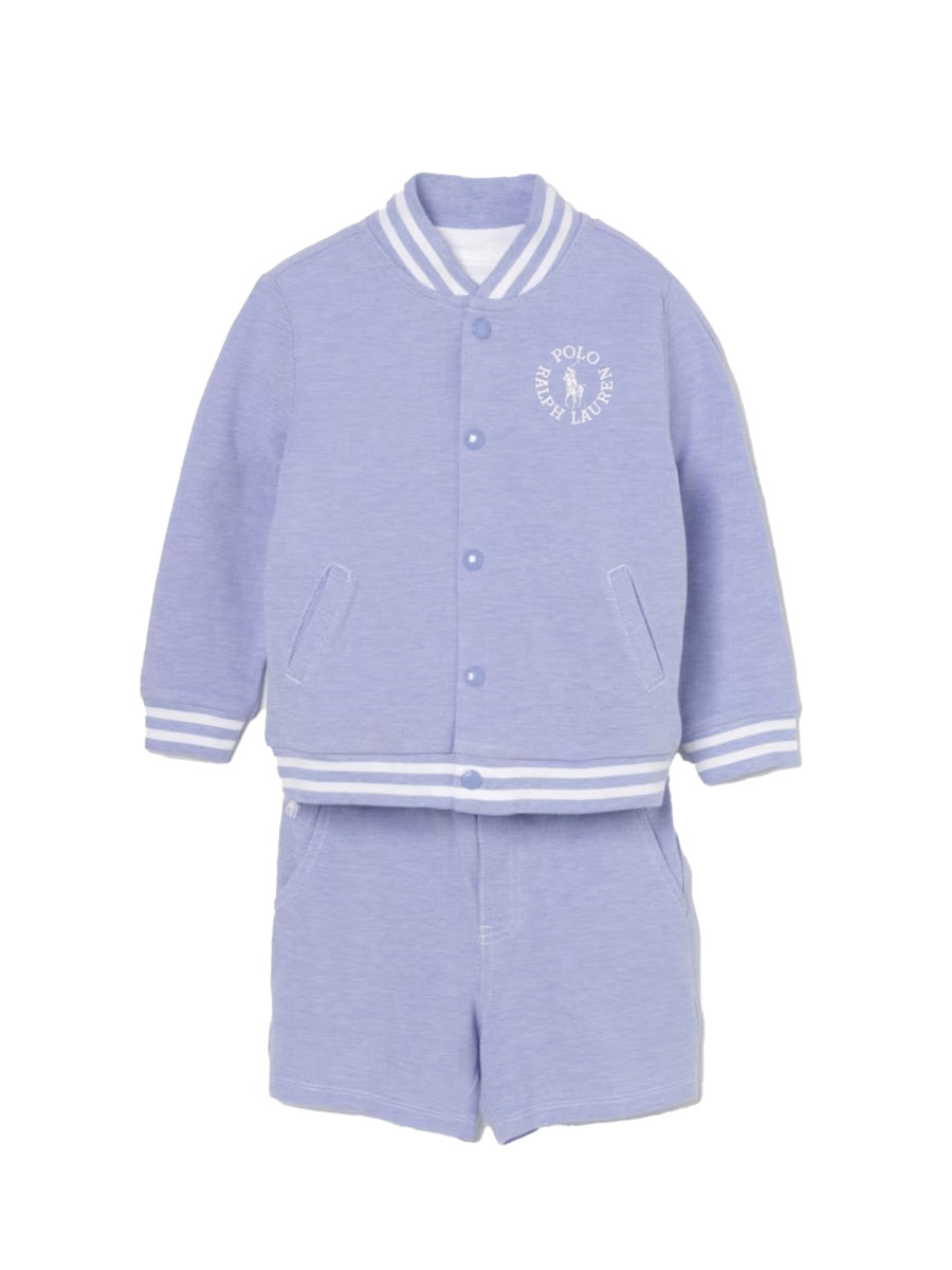 POLO RALPH LAUREN Mini T-Shirt and Bermuda Shorts Set