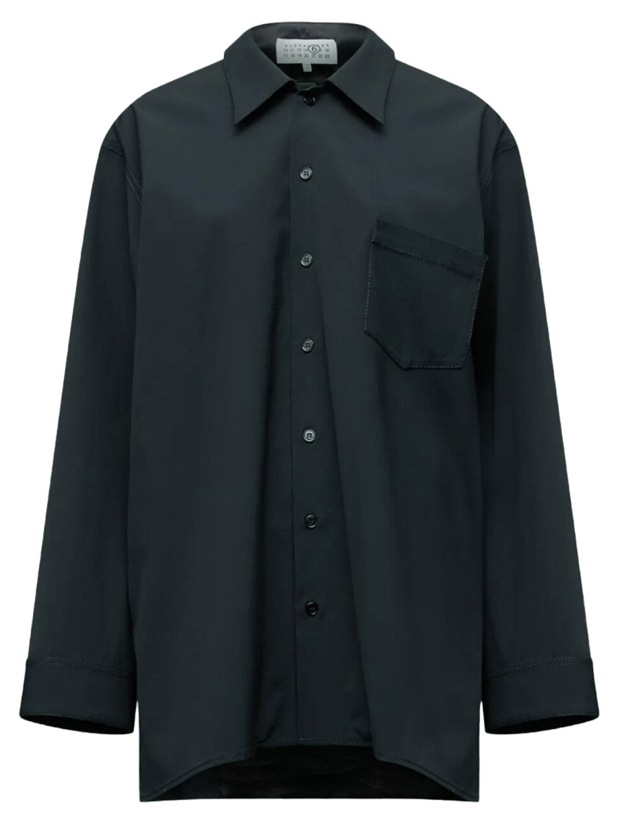 MM6 MAISON MARGIELA Chic Mini Wool Blend Dress