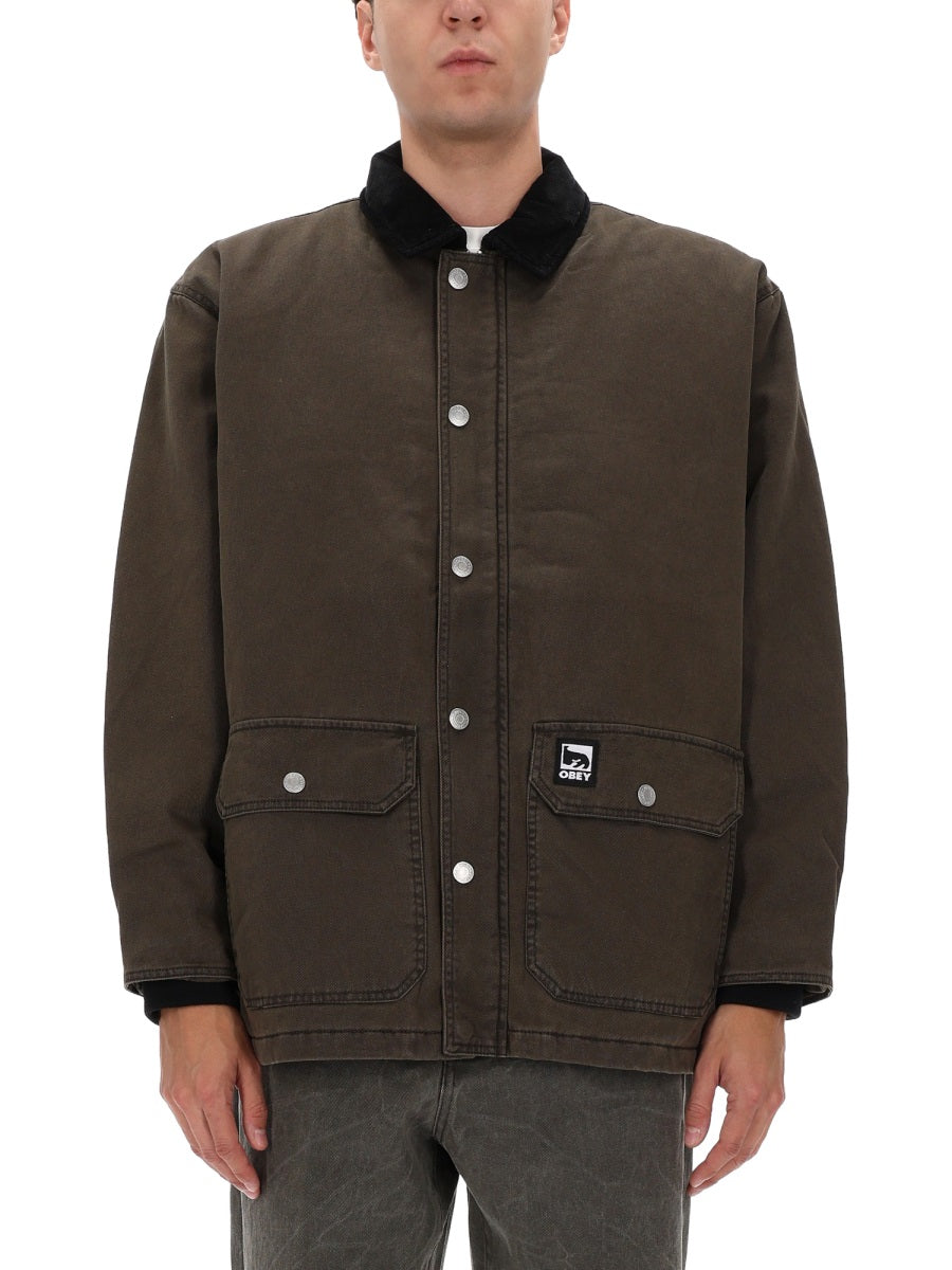 OBEY Essential Sports Jacket for Men - FW25 Collection