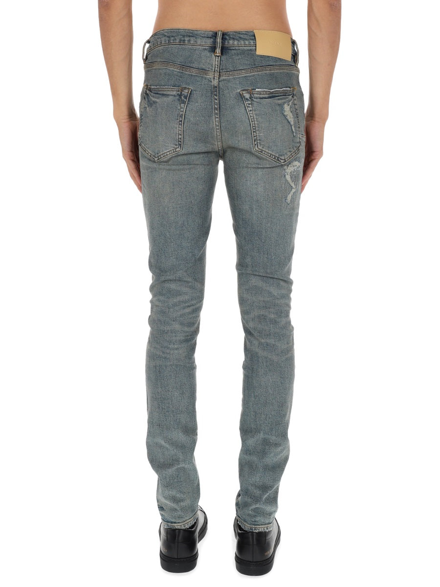 PURPLE BRAND Indigo Denim Jeans for Men - SS26 Collection