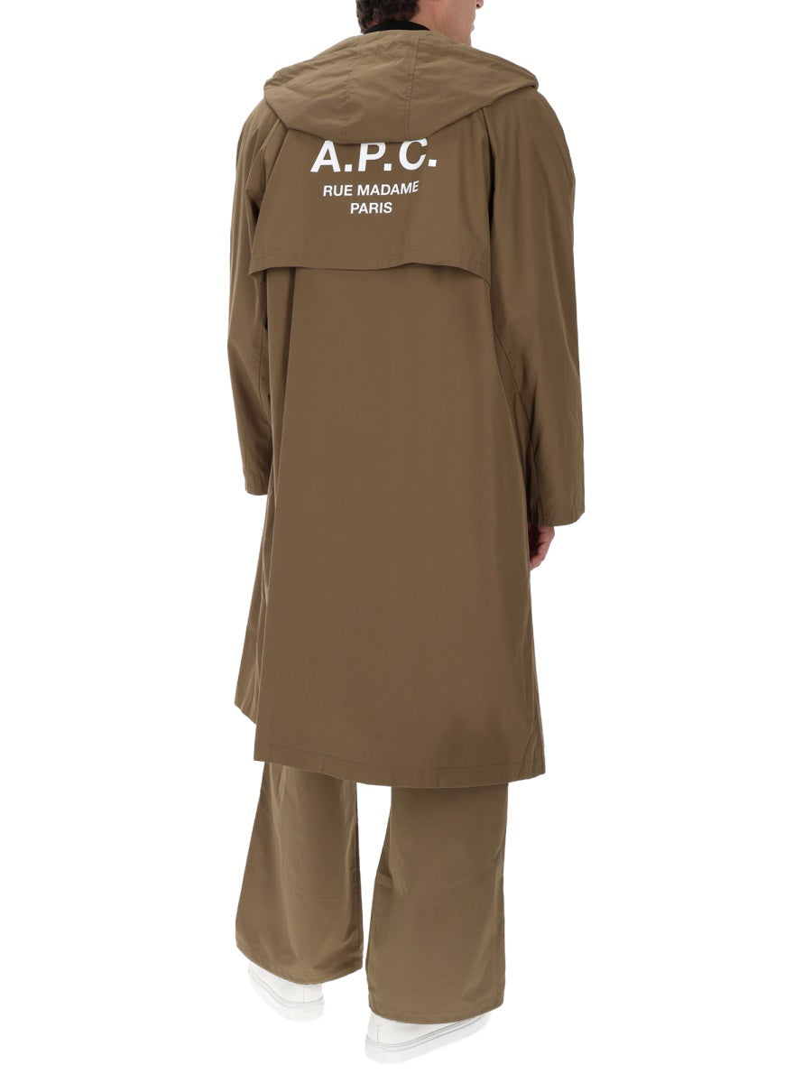 A.P.C. Lightweight Trench Coat for Men - SS26 Seasonal Collection